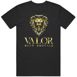 Valor Bare Knuckle Fighting Sports Fight Fan Mens Size Large Black T Shirt Valor Bare Knuckle Fighting Sports Fight Fan Mens Size Large Black T Shirt