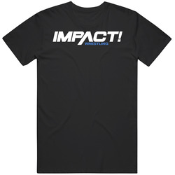 Impact Professional Wrestling Logo Fan Mens Size Large Black T Shirt Impact Professional Wrestling Logo Fan Mens Size Large Black T Shirt