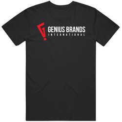 Genius Brands International Mens Size Large Black T Shirt Genius Brands International Mens Size Large Black T Shirt