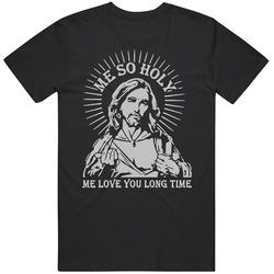 Me So Holy Mens Size Large Black T Shirt Me So Holy Mens Size Large Black T Shirt