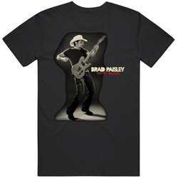 Brad Paisley Country Music Singer Mens Size Large Black T Shirt Brad Paisley Country Music Singer Mens Size Large Black T Shirt