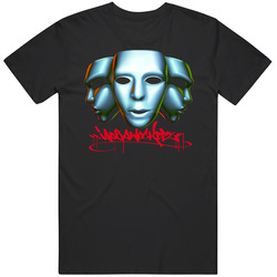 Jabbawockeez Dance Group Masks Mens Size Large Black T Shirt Jabbawockeez Dance Group Masks Mens Size Large Black T Shirt