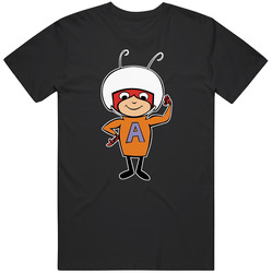 Atam Ant Retro Cartoon Character Mens Size Large Black T Shirt Atam Ant Retro Cartoon Character Mens Size Large Black T Shirt