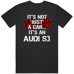 Audi S3 Not Just A Car Funny Car Lovers Mens Size Large Black T Shirt Audi S3 Not Just A Car Funny Car Lovers Mens Size Large Black T Shirt