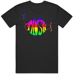 Phish Fish Music Mens Size Large Black T Shirt