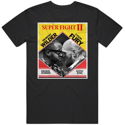 Wilder Fury Bronze Bomber Gypsy King Superfight 2 Mens Size Large Black T Shirt Wilder Fury Bronze Bomber Gypsy King Superfight 2 Mens Size Large Black T Shirt