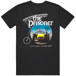 The Prisoner Cult Tv Show Mens Size Large Black T Shirt The Prisoner Cult Tv Show Mens Size Large Black T Shirt