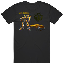 Bumblebee Transformers Mens Size Large Black T Shirt Bumblebee Transformers Mens Size Large Black T Shirt