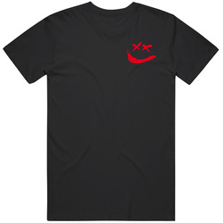 Faze Rug Crimson Movie Horror Smile Halloween Mens Size Large Black T Shirt Faze Rug Crimson Movie Horror Smile Halloween Mens Size Large Black T Shirt
