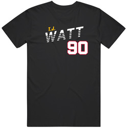 T J Watt 90 Favorite Player Fan Mens Size Large Black T Shirt T J Watt 90 Favorite Player Fan Mens Size Large Black T Shirt