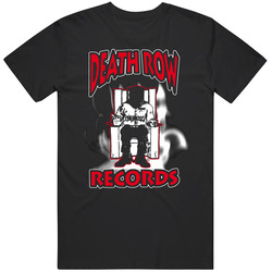 Death Row Records Smoke Hip Hop Mens Size Large Black T Shirt Death Row Records Smoke Hip Hop Mens Size Large Black T Shirt