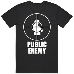 New Public Enemy Vintage Cross Hairs Cool Mens Size Large Black T Shirt New Public Enemy Vintage Cross Hairs Cool Mens Size Large Black T Shirt