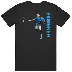 Roger Federer Tennis Mens Size Large Black T Shirt Roger Federer Tennis Mens Size Large Black T Shirt