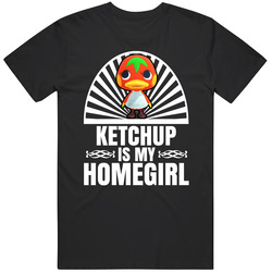 Ketchup Is My Homegirl Animal Crossing New Horizons Character Video Game Fan Mens Size Large Black T Shirt Ketchup Is My Homegirl Animal Crossing New Horizons Character Video Game Fan Mens Size Large Black T Shirt