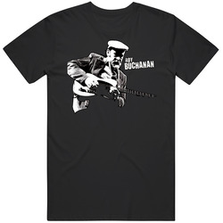 Roy Buchanan Guitarists Mens Size Large Black T Shirt Roy Buchanan Guitarists Mens Size Large Black T Shirt