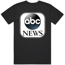 Abc News App Logo Mens Size Large Black T Shirt Abc News App Logo Mens Size Large Black T Shirt