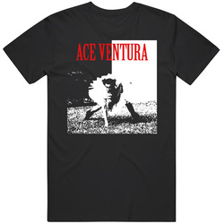 Ace Ventura Pet Detective Mens Size Large Black T Shirt Ace Ventura Pet Detective Mens Size Large Black T Shirt