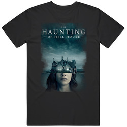 Haunting Of Hill House Horror Tv Show Mens Size Large Black T Shirt Haunting Of Hill House Horror Tv Show Mens Size Large Black T Shirt
