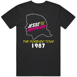 Jesse And The Rippers World Tour Mens Size Large Black T Shirt Jesse And The Rippers World Tour Mens Size Large Black T Shirt