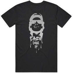 Eazy-e Eazy Duz It Rap West Coast Mens Size Large Black T Shirt Eazy-e Eazy Duz It Rap West Coast Mens Size Large Black T Shirt