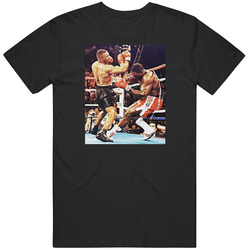 Mike Tyson Knockout Boxing Fighting Fan Mens Size Large Black T Shirt Mike Tyson Knockout Boxing Fighting Fan Mens Size Large Black T Shirt