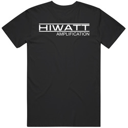 Hiwatt Guitar Amp Company Logo Mens Size Large Black T Shirt Hiwatt Guitar Amp Company Logo Mens Size Large Black T Shirt