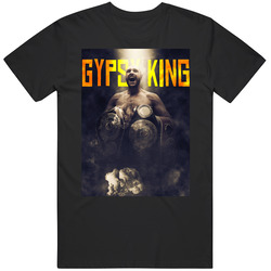 Gypsy King Tyson Fury Heavyweight Champ Mens Size Large Black T Shirt Gypsy King Tyson Fury Heavyweight Champ Mens Size Large Black T Shirt