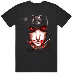 Uchiha Itachi Naruto Tv Show Mens Size Large Black T Shirt Uchiha Itachi Naruto Tv Show Mens Size Large Black T Shirt