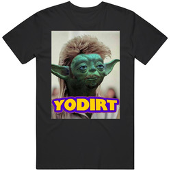 Yodirt Joe Dirt Yoda Mashup Funny Mens Size Large Black T Shirt Yodirt Joe Dirt Yoda Mashup Funny Mens Size Large Black T Shirt