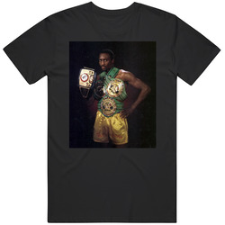 Thomas The Hitman Hearns Championship Boxer Fight Fan Distressed Look Mens Size Large Black T Shirt Thomas The Hitman Hearns Championship Boxer Fight Fan Distressed Look Mens Size Large Black T Shirt