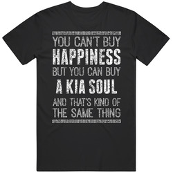 You Can't Buy Happiness Kia Soul Car Lover Worn Look Mens Size Large Black T Shirt You Can't Buy Happiness Kia Soul Car Lover Worn Look Mens Size Large Black T Shirt