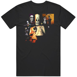 Grim Fandango Mens Size Large Black T Shirt Grim Fandango Mens Size Large Black T Shirt