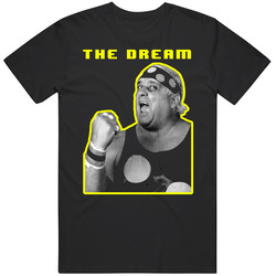 Dream Dusty Rhodes Wrestling Legend Mens Size Large Black T Shirt Dream Dusty Rhodes Wrestling Legend Mens Size Large Black T Shirt
