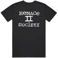 Menace Ii Society1993 Gang Life Movie Fan Mens Size Large Black T Shirt Menace Ii Society1993 Gang Life Movie Fan Mens Size Large Black T Shirt