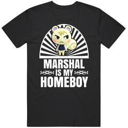 Marshal Is My Homeboy Animal Crossing New Horizons Character Video Game Fan Mens Size Large Black T Shirt Marshal Is My Homeboy Animal Crossing New Horizons Character Video Game Fan Mens Size Large Black T Shirt