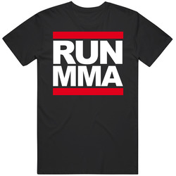 Run Mma Ufc Mens Size Large Black T Shirt Run Mma Ufc Mens Size Large Black T Shirt