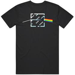 Glass Block Dark Side Of The Moon Parody Minecraft Game Mens Size Large Black T Shirt Glass Block Dark Side Of The Moon Parody Minecraft Game Mens Size Large Black T Shirt