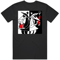 Spy Vs Spy Mad Magazine Funny Mens Size Large Black T Shirt Spy Vs Spy Mad Magazine Funny Mens Size Large Black T Shirt