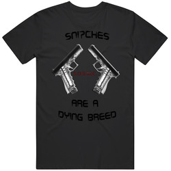 Snitches are a dying breed guns biker style (2).jpg Mens Size Large Black T Shirt Snitches are a dying breed guns biker style (2).jpg Mens Size Large Black T Shirt