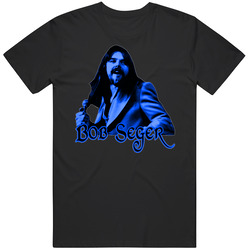 Bob Seger Rock 70s Classic Vintage Mens Size Large Black T Shirt Bob Seger Rock 70s Classic Vintage Mens Size Large Black T Shirt