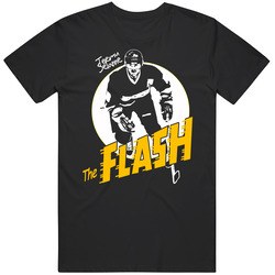 Teemu Finnish Flash Selanne Hockey Player Mens Size Large Black T Shirt Teemu Finnish Flash Selanne Hockey Player Mens Size Large Black T Shirt
