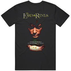 The Lord Of The Rings Fantasy Movie Frodo Mens Size Large Black T Shirt The Lord Of The Rings Fantasy Movie Frodo Mens Size Large Black T Shirt