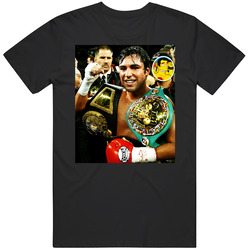 Oscar De La Hoya Retro Boxing Fan Mens Size Large Black T Shirt Oscar De La Hoya Retro Boxing Fan Mens Size Large Black T Shirt
