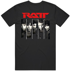 Ratt Heavy Metal Music Classic Cool Mens Size Large Black T Shirt Ratt Heavy Metal Music Classic Cool Mens Size Large Black T Shirt