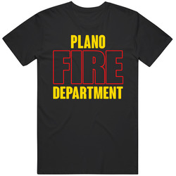 Plano Fire Department Personalized City Mens Size Large Black T Shirt Plano Fire Department Personalized City Mens Size Large Black T Shirt
