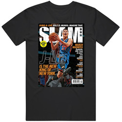 Slam Magazine Issue 157 Jeremy Lin Popular Basketball Magazine Grunge Look Mens Size Large Black T Shirt Slam Magazine Issue 157 Jeremy Lin Popular Basketball Magazine Grunge Look Mens Size Large Black T Shirt
