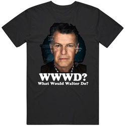 What Would Walter Do Fringe Tv Mens Size Large Black T Shirt What Would Walter Do Fringe Tv Mens Size Large Black T Shirt