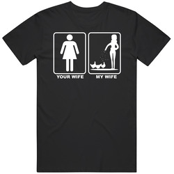 Your Wife My Chicken Feed Farmer Mens Size Large Black T Shirt Your Wife My Chicken Feed Farmer Mens Size Large Black T Shirt
