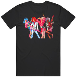 Jem And The Holograms Mens Size Large Black T Shirt Jem And The Holograms Mens Size Large Black T Shirt