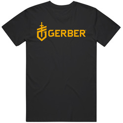 Gerber Long Blades Knives Outdoors Cooking Chef Hunting Fan Mens Size Large Black T Shirt Gerber Long Blades Knives Outdoors Cooking Chef Hunting Fan Mens Size Large Black T Shirt